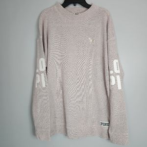 Victoria Secret PINK lightweight loungeshirt, SzMed, light mauve/pale pink color